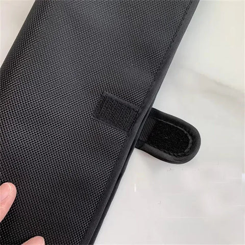 Hair Straightener Mat&Pouch Curling Iron Carrying Case Hair Curler Iron Pouch Heat Resistant Mat For Hair Styling Accessories