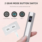 Mini Handheld UV Led Lamp For Nails Portable Rechargeable Nail Dryer For Curing Gel Polish With Display Manicure Machine
