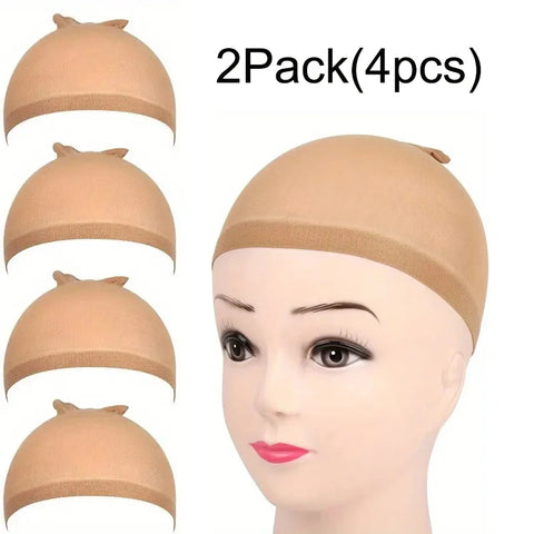 Women'S Wig Caps High Elasticity Nylon Thin and Supple for Wigs and Breathable Hairpieces Hair Netting for Wigs