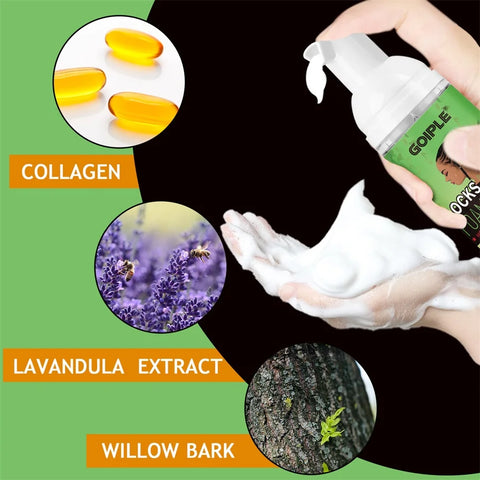 60ml High Shine Braid Mousse Moisturize and Styling Foam Mist Frizz Control Braiding Spray Cleaning Braids Lock & Twist Products