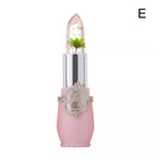 Peach Color Lip Balm Crystal Temperature Change Lipstick Girl Moisturizing LongLasting Lip Gloss Makeup Lip Care Repair Cosmetic