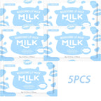 Laikou Milk Lip Mask Hydrating Repair Remove Lines Blemishes Lighten Lip Line Collagen Gel  Lips Pad Patches Skin Care Product