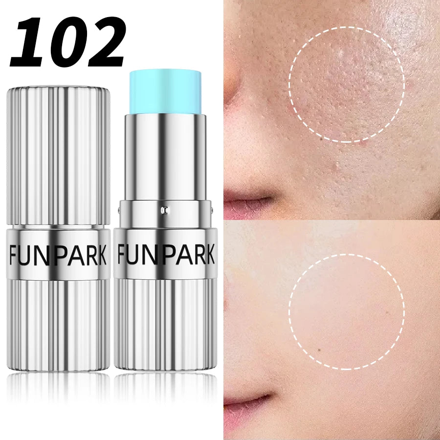Facial Invisible Pore Base Stick Korean Makeup Concealer Isolation Pore Base Modifying Skin Color Primer Cream Cosmetic Gifts