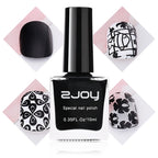 10ML Stamping Nail Polish Colorful Nail Printing UV Gel Varnish Soak Off Oil Stamp for Nails Hybrid Fast Dry Nail Polish Lacquer