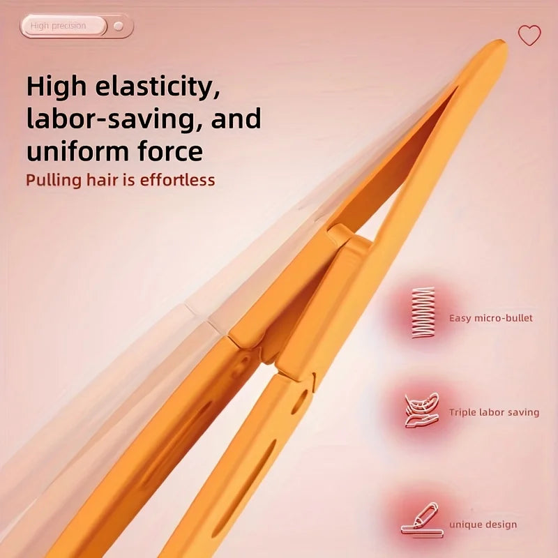 Professional Precision Tweezers for Hair Removal High-Precision Slant Tip with Ergonomic Handle  Eyebrow Tweezers Christmas Gift