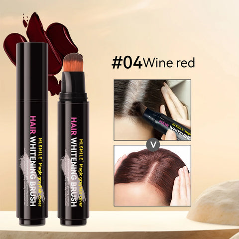 4 color convenient hair dye to cover white hair Care Hair dye Cream local touch up stick disposable hair dye pen