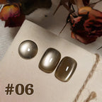 MIANEL 12ML 1-12pcs Jiannan Bistro Cat Eye Gel Nail Polish Blue Nails White Nails Pink Nails Nail Art Use Nail Supplies