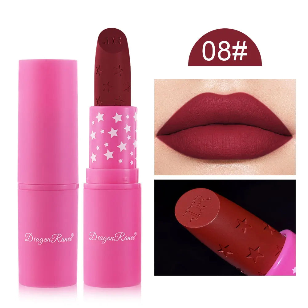 Lipstick Matte Versatile Waterproof Lip Gloss Long-Lasting Whitening Lip Mud Non-Fading Non-Stick Lip Gloss