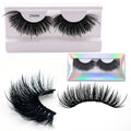 New Spike Real Mink Lashes High Quality 16mm 18mm 20mm 25mm Volume Fluffy Wispy Strip Lashes Suppliers Wholesale Mink Eyelashes