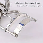 One portable wide-angle eyelash curler for women and girls, a makeup tool for the face and eyes.