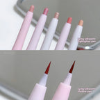 Double Head Lying Silkworm Eyeliner Liquid Down To Shadow Pencil Eye Highlighting Eyeshadow Stick Natural Big Eye Makeup Gel Pen