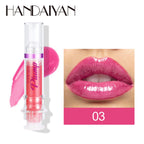 HANDAYAN 6 Color Lip Plumper Gloss Moisturizing Honey Oil Enhancer Transparent Shine Booster Makeup Beauty
