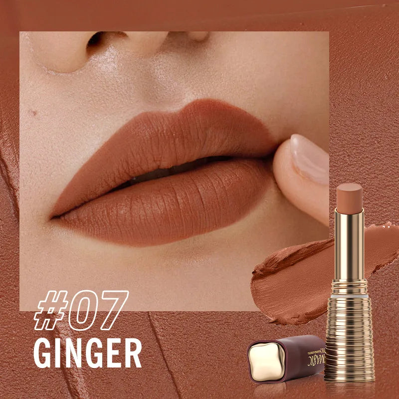IMAGIC Lipstick Matte Long Lasting  No-stick Lipstick Waterproof Makeup Lip Stick Smudge-free Classic Highly Pigmented Lip Tint