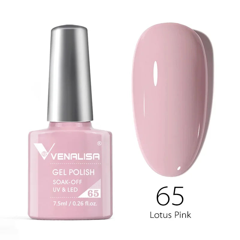 Venalisa VIP4 Nail Gel Polish HEMA/TPO FREE Full Coverage Beautiful Semi Permanent Soak Off UV LED Gel Nail Polish Gel Lacquer