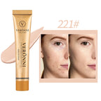 Long-lasting waterproof and sweatproof concealer with natural nude Maquiagem Liquid Concealer Beauty Face  Cosmetics Makeup Base