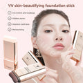 VV Double-head Liquid Foundation Stick Concealer Light and Brighten Skin and Waterproof for Long-lasting and Never Take Off 20g
