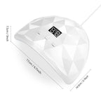 LULAA 88W Nail Dryer Lamp UV Light For Nails Eyes Protection UV Lamp for Gel Nails Gel Nail Polish Curing Dryer Home Salon Tool