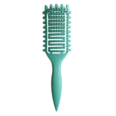 Curl Define Styling Brush Hollow Out Detangling Hair Brush Tangled Wet Curly Hair Comb Shaping Curls Barber Hairdressing Tools