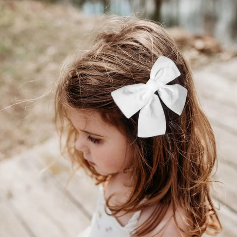 2025 Christmas Cute Velvet Bow Hairpins Children Girls Kid Hair Clips Barrettes Accessories Hairclip Headwear Headdress Ornament