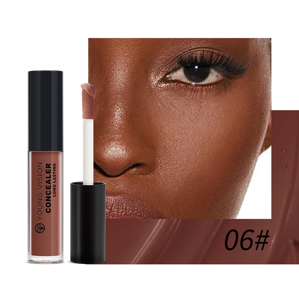 YOUNG VISION Matte Finish Soft-Focus Concealer Brightens complexion Waterproof Contouring concealer for sculpted definition