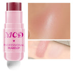 6Colors Makeup Blush Stick Lip Tinted Cooling Water Jelly Tint Jelly Blush Stick Bronzer Cheek and Nose Grooming  Matte Blush
