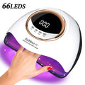 Professional 66LEDs UV Gel LED Dryer Light Nail Lamp for Nails Manicure Gel Polish Nail Art Accessories Curing Gel Toe Nails