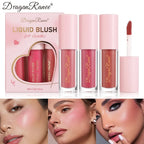 1/3Pc Mini Matte Liquid Blush 8Color Velvet Blusher Orange Peach Face Rouge Lasting Beauty Natural Cheek Tint Cream Blush Makeup