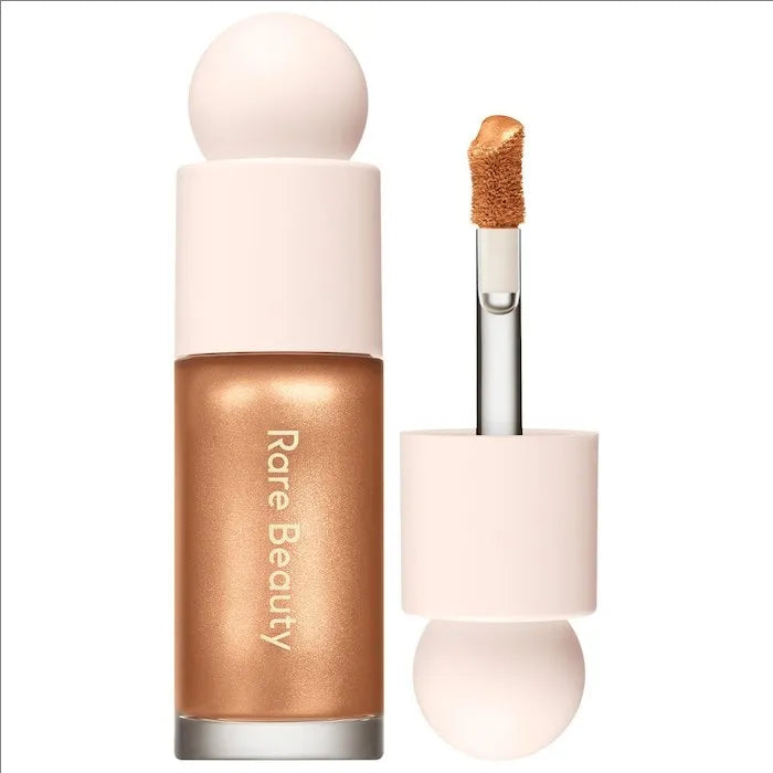 Rare Beauty Shimmer Glitter Liquid Blush Highlighter Shine Highlighter Blusher Gel Face Brighten Glitter Natural Contour Makeup