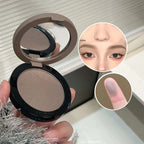 Matte Cement Brown Nose Shadow Facial Contouring Press Powder Monochrome Natural Color Rendering 3D Makeup Contour Palette