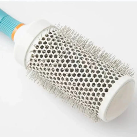 Professional Salon Hair Styling Brush Round Barrel Curly Hair Comb Hairderssing Comb Wet and Dry Dual Use Hairbrush Roller Tools