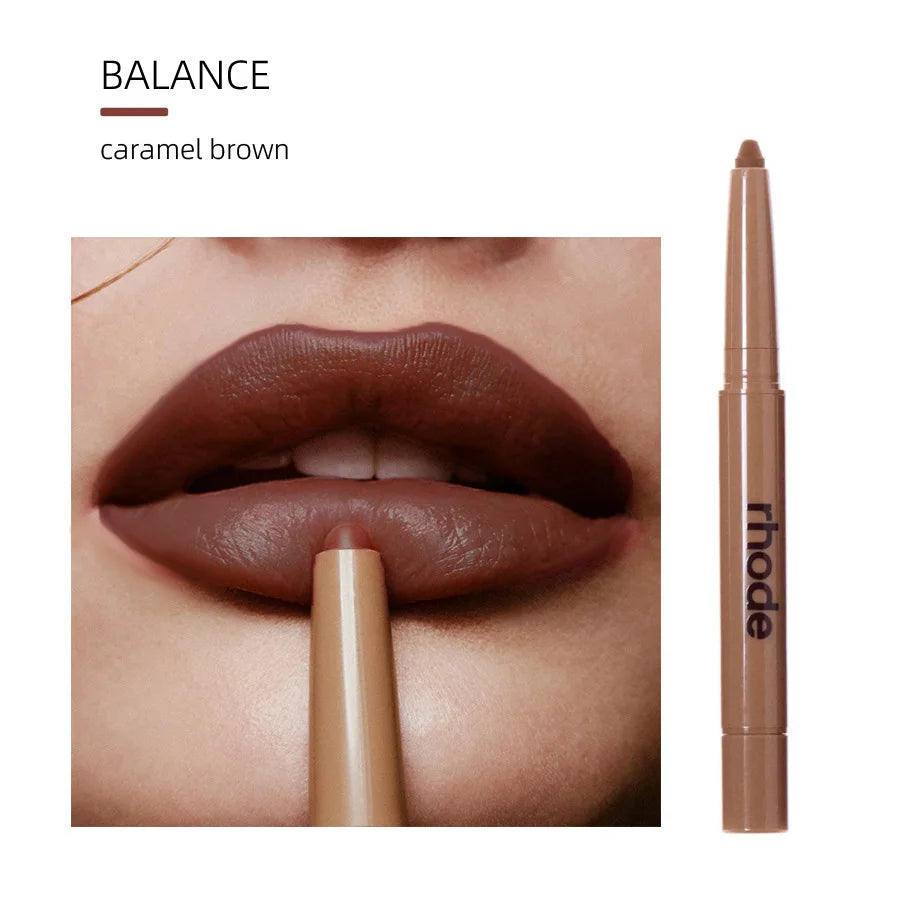 Skin Peptide Lip Shape Pen Lip Liner Long Lasting Lip Tint Pencil Pen Makeup Lipstick Powder Blusher Gloss Rouge Makeup Lipliner