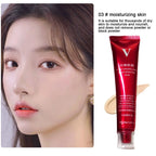 FV Red Upgrade Foundation Oil-control Waterproof Hydrating Makeup Base Cream Precious Luxury Herbal Extracts Concealer