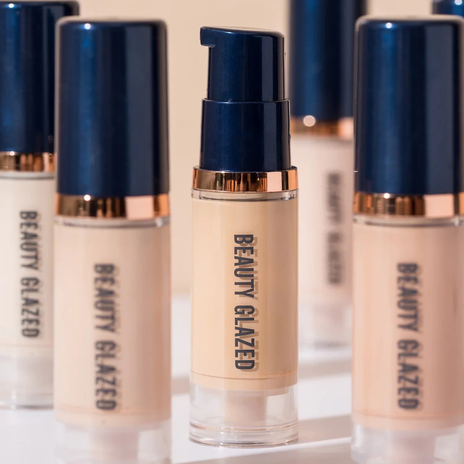 6 Color Face Liquid Foundation Waterproof Long Wear Oil Control Foundation Concealer Liquid Foundation Beauty Makeup Cosmetic