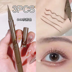 Slim eyeliner is waterproof, sweat-proof, long-lasting and non-smudged. Newbie brown eyeliner liquid pen