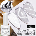 PUENTE 5ml Metallic Painting Liner Gel Polish Bright Mirror Effect Semi-Permanent UV Nail Varnish For Stunning French Nail Art