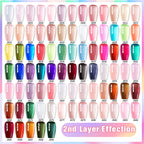 BORN PRETTY Milky White Jelly Nude Gel Nail Polish 10ml White Translucent Soak Off Gel Vernis Semi Permanent Need UV Light Cure