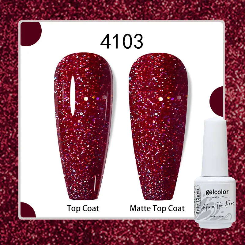 Arte Clavo 8ml HEMA TPO Free Gel Nail Polish Nail Art Manicure Semi Permanent Gel UV Hybrid Varnishes Base Top Coat Enamels New