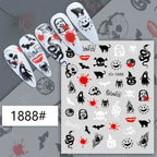 Nail Art Sticker Angel Flower Pattern Stickers Cupid Self-Adhesive Nail Decals Stickers Decoration Press on Nails Accessories