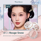 Flower Knows Strawberry Rococo Series Embossed Blush Fine Powder Makeup Smooth Long-Lasting Blusher Face Enhancing Makeup Color