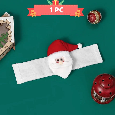 Christmas Cartoon Curtain Clasp Penguin Santa Claus Snowman Elk Holder Xmas Decor For Home Accessories