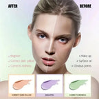 9-Color Flawless Concealer Palette - Waterproof, Sweatproof, Full Coverage - Corrects Spots, Acne, Dark Circles, Tear Grooves