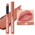Highly Pigmented Long-Lasting Matte Lipstick Crayon - Available In Berry, Coral, Pink, And Red Shades