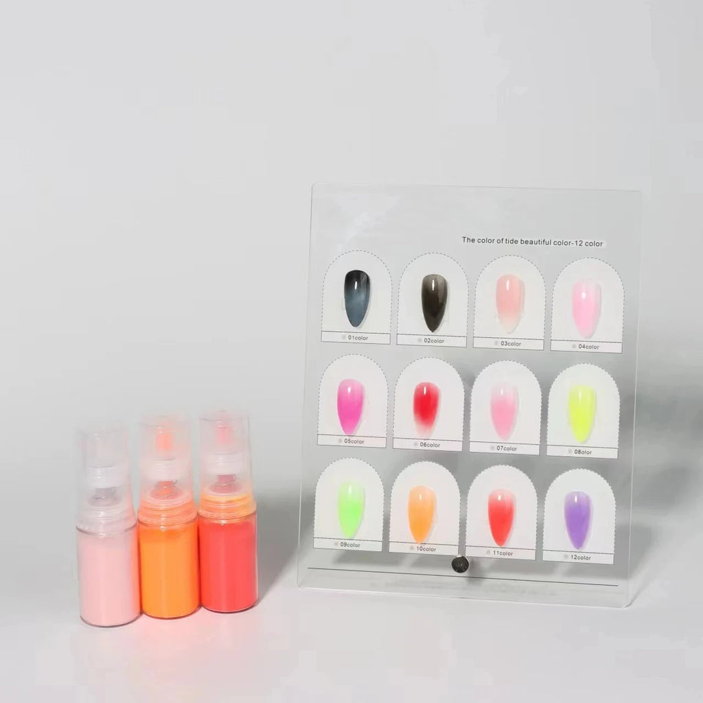 2025 Top Selling Ombre Spray Powder Nail Art 10g Ombre Spray For Nail Create A Few Seconds To Achieve A Gradient Effect Pigment