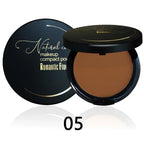6-color Dark Powder Bronze Powder Dark Skin Foundation Oil Control Concealer Brighten The Face Create 3D Highlight Shadow Makeup