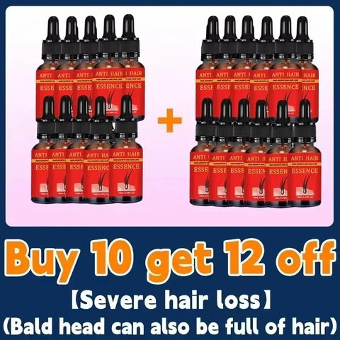 99% of buyers buy again, have more and more hair, say goodbye to baldness, thick hair,Hot selling product