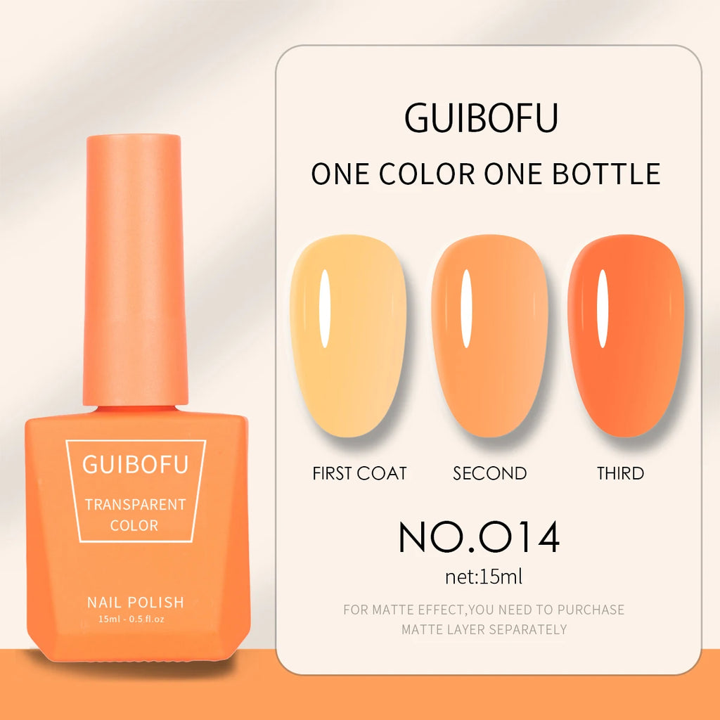 1pc 15ml Milky Jelly Nude Gel Nail Polish Transparent Colors Sheer White Pink Gel Nail Kit For Salon 68 Color