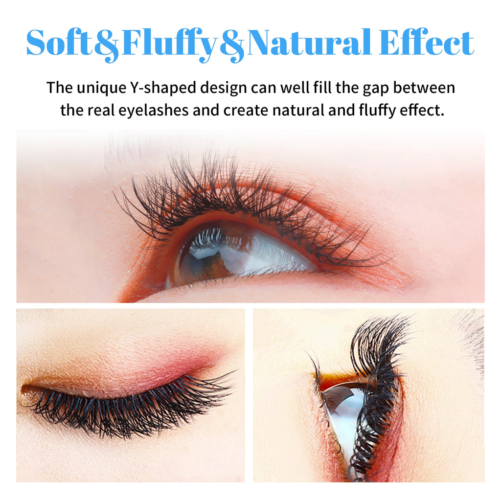 Gemerry YY Shaped Eyelash 3D 4D 5D 6D 8D Premade Fans Eyelash Extension W Shape Brazilian Volume Bloom Lashes Salons Makeup