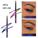Chameleon Eyeliner Gel Pen Waterproof Shiny Chrome Eye Shadow Liner Pencil Glitter Pearl Green Gold Lying Silkworm Eyes Makeup