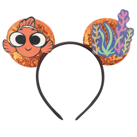 Boys Disney Mouse Ears Headbands Mickey Mouse Hairband With No Bow Party Festival Cosplay Christmas Birthdays Hair Accessories