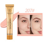 Long-lasting waterproof and sweatproof concealer with natural nude Maquiagem Liquid Concealer Beauty Face  Cosmetics Makeup Base